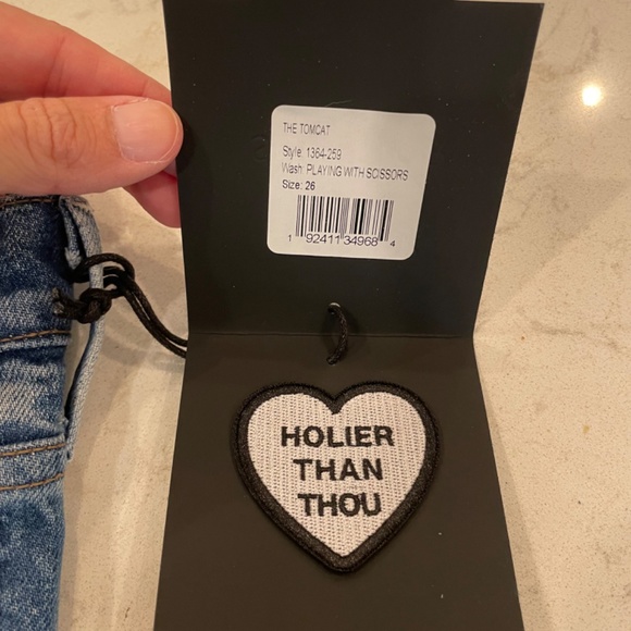 MOTHER Superior Tomcat jeans NWT - Picture 7 of 8